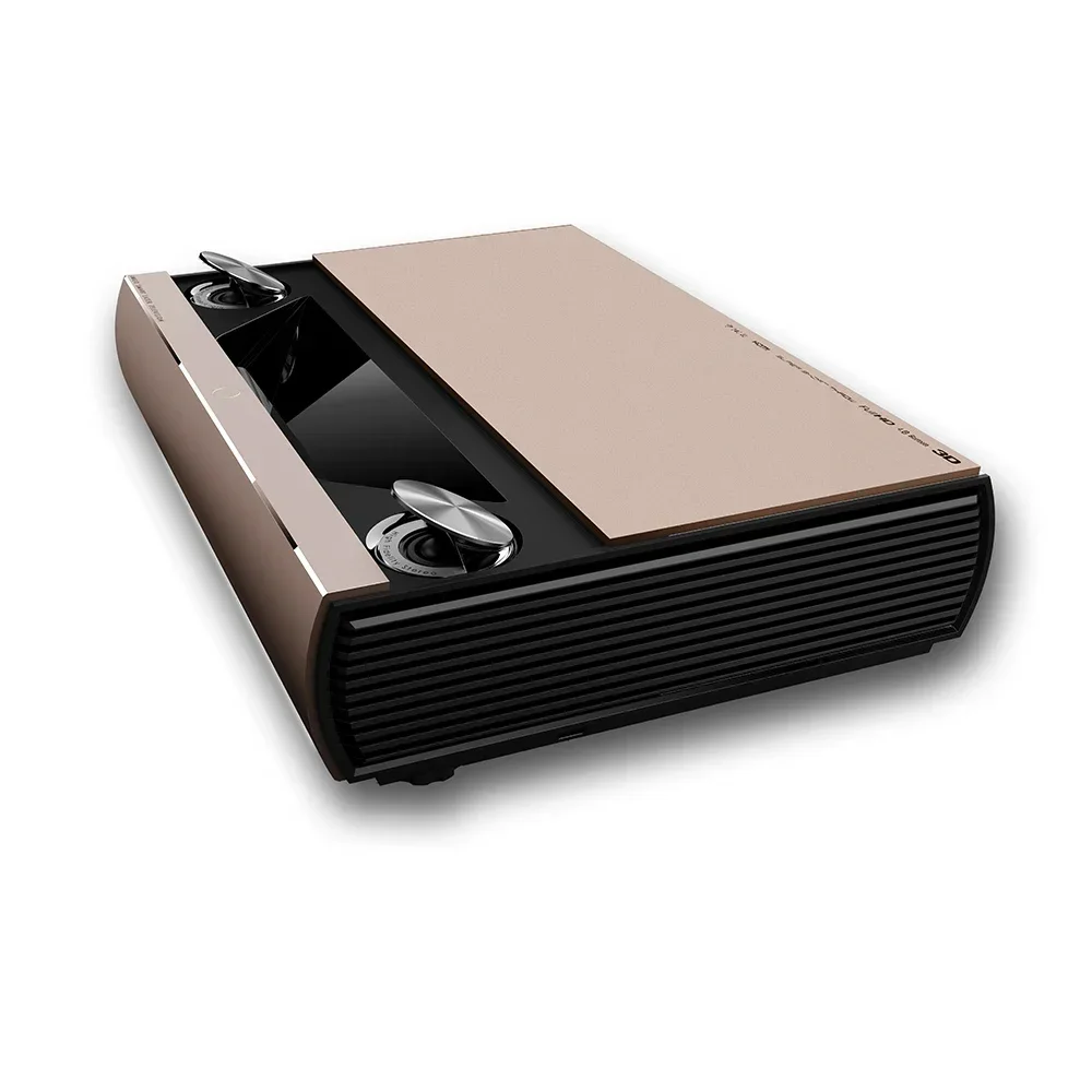 SA Ultra Short Throw 2200 ANSI Lumens Laser Projector with Wireless Stereo Speaker Smart 3D Home Cinema Projectors