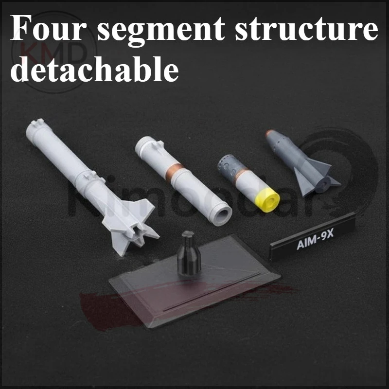 نموذج AIM-9X Sidewinder Air To Air المطبوع ثلاثي الأبعاد، زخرفة سطح المكتب المجمعة من قبل المشجعين العسكريين الأمريكيين