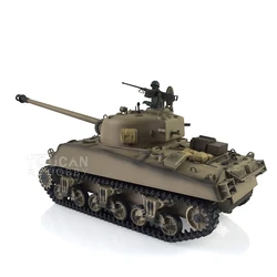 HENG LONG 2.4G 1/16 Scale 7.0 Plastic Version M4A3 Sherman RTR RC Tank Model 3898 Tank For Boys Gifts TH19774-SMT4