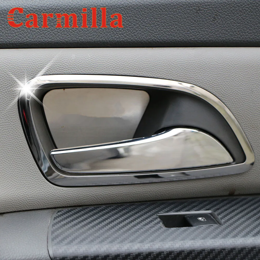 

Stainless Steel Interior Door Handle Cover Ring Trim Car Accessories For Chevrolet cruze sedan hatchback 2009 - 2014