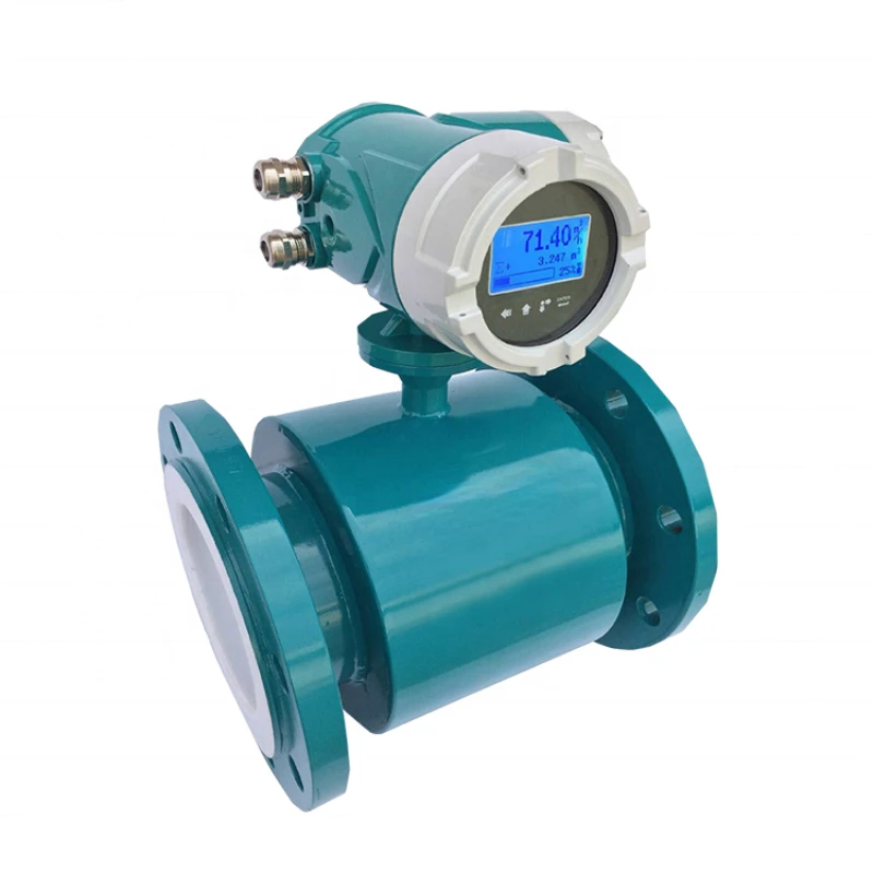 cheap digital smart hot water magnetic flowmeter electromagnetic flow meter