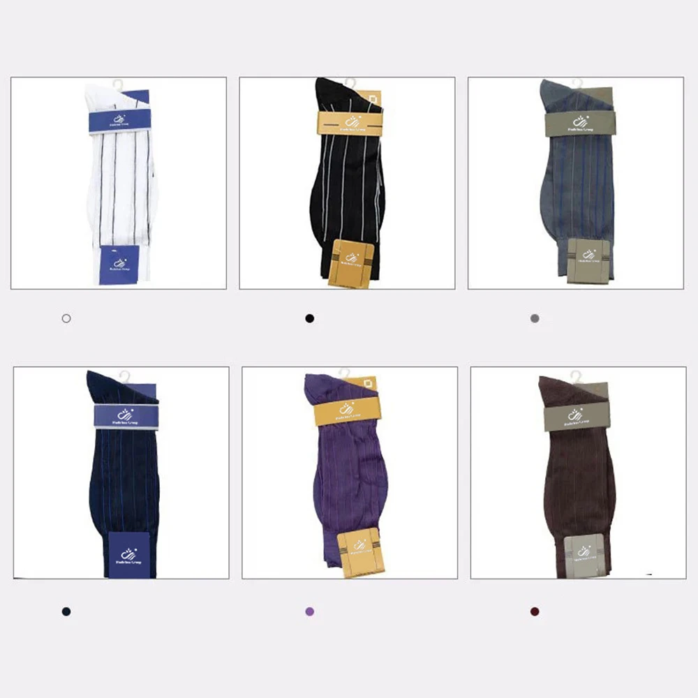 Heiße neue Mode-Socken für Herren, Dessous, durchsichtig, sexy, seidige Strümpfe, Kniestrümpfe, gestreift, atmungsaktiv