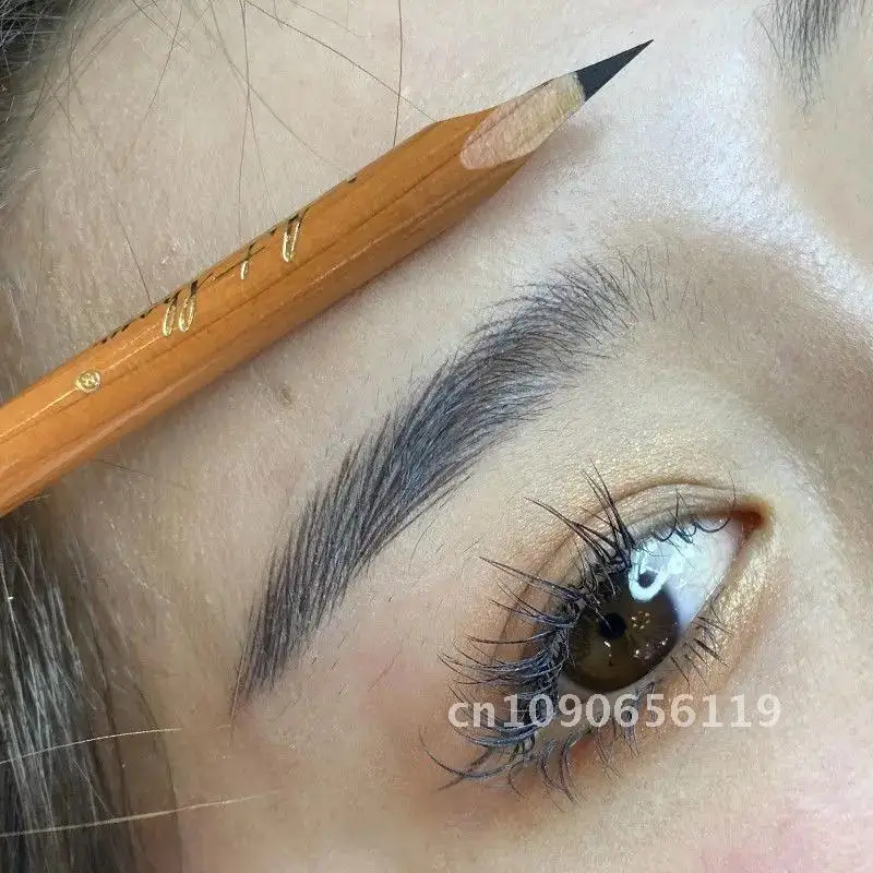 1 Art Show Eyebrow Pencil Shezi Professional Eye Makeup Artist Waterproof Wild Eyebrow Pencil Line Design Root and Branch