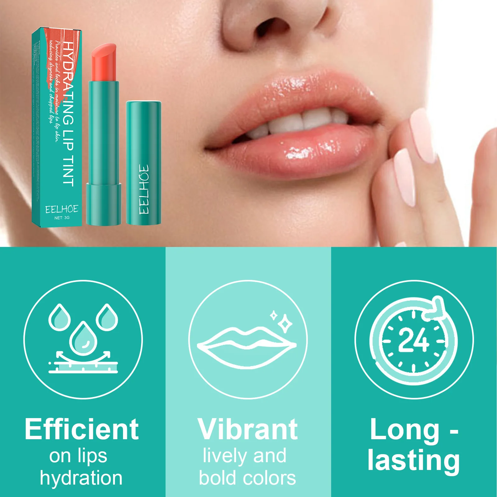 Feuchtigkeit spendender Lippen balsam Anti-Trocknen nicht klebrig lang anhaltende feuchtigkeit spendende Lippen reduzierende Linien Peeling Reparatur buntes Lippenstift Make-up