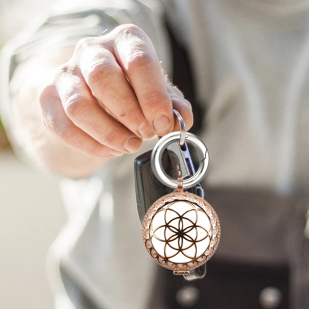 

Keychain Case Alloy Protective Cover Chic Accessory Tracer Shockproof Reliable