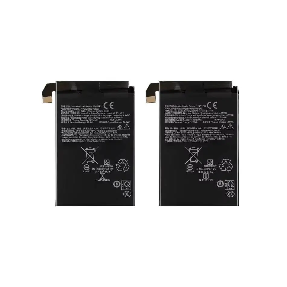 Tablet Battery L24D1P31 2 Pieces 3275mAh For Lenovo Legion Tab 8.8 Legion Y700 3rd Generation TB321FU