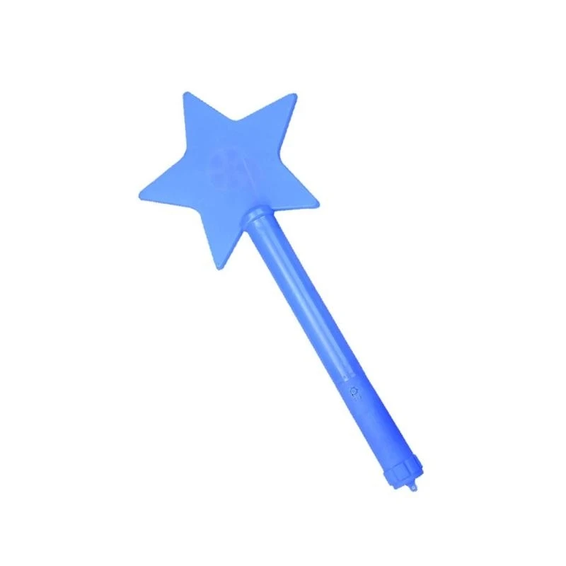 Light Up Bacchetta giocattolo LED 3 modalità luce Bastoncini lampeggianti a forma stella 15UB