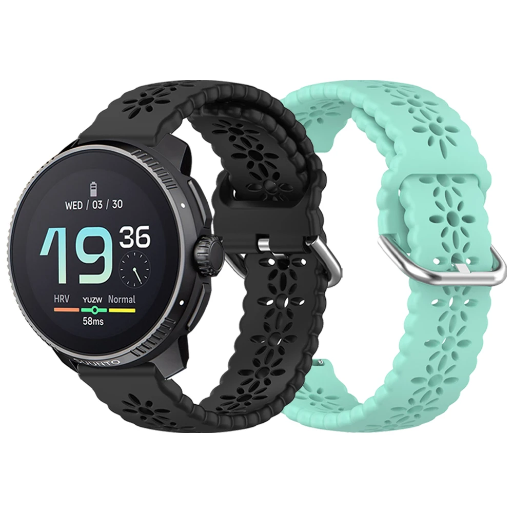 Силиконовый мягкий ремешок для SUUNTO VERTICAL 9 5 Peak DLC/PRO 3, фитнес-ремешок для SUUNTO RACE, сменный браслет 20 мм 22 мм