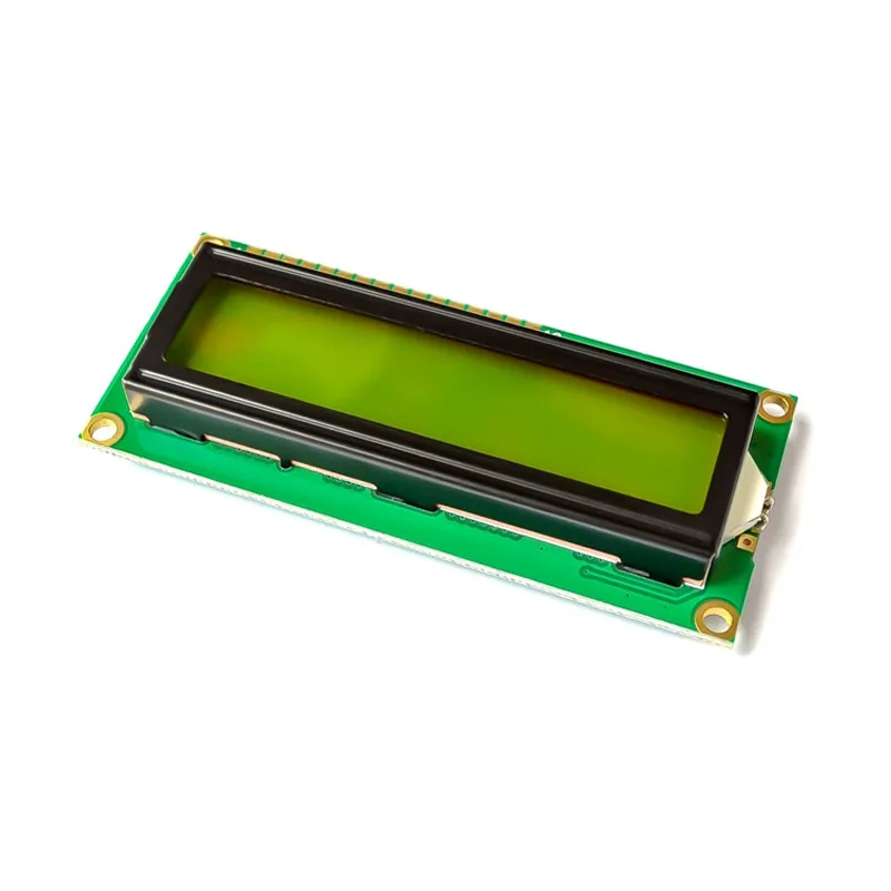 Modulo display LCD 1602 - Schermo LCD retroilluminato blu verde 16x2 caratteri Interfaccia 1602 5 V per Arduino