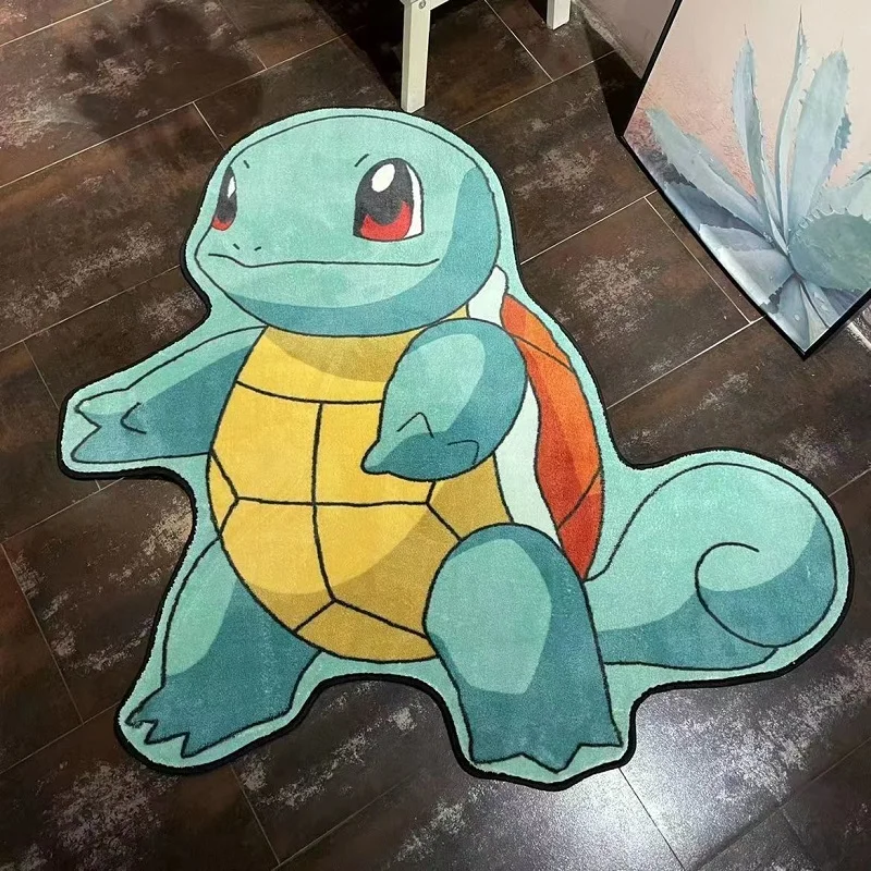 TAKARA TOMY 80 cm Pokemon Pikachu Snorlax Faux Kaschmir Matte Badematte Rutschfeste Cartoon Gengar Kissen Saugfähige Teppiche Wohnzimmer Badezimmer 10