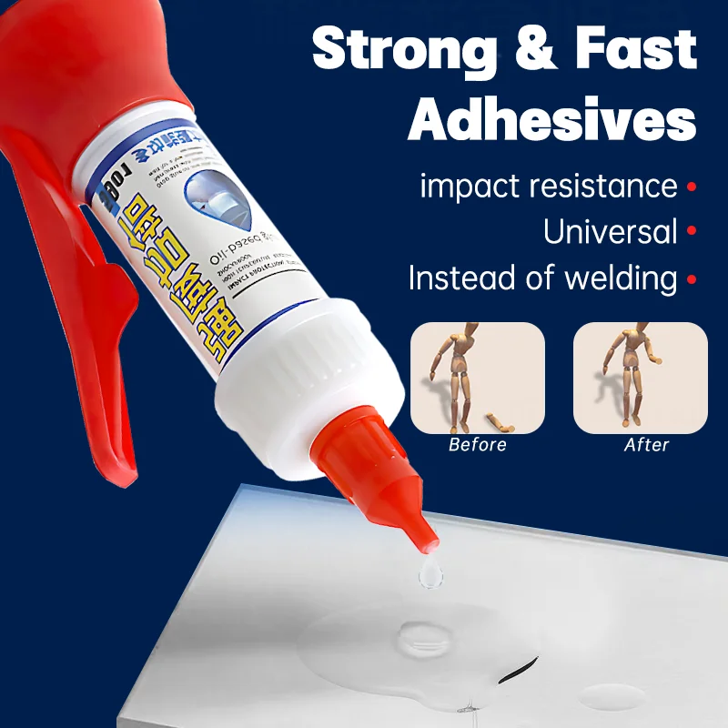 Powerful Repair Adhesive Glue Metal Welding Glue Powerful Solder Universal Glue Fix Sealant Shoe Ceramic Plastic Glass Repair
