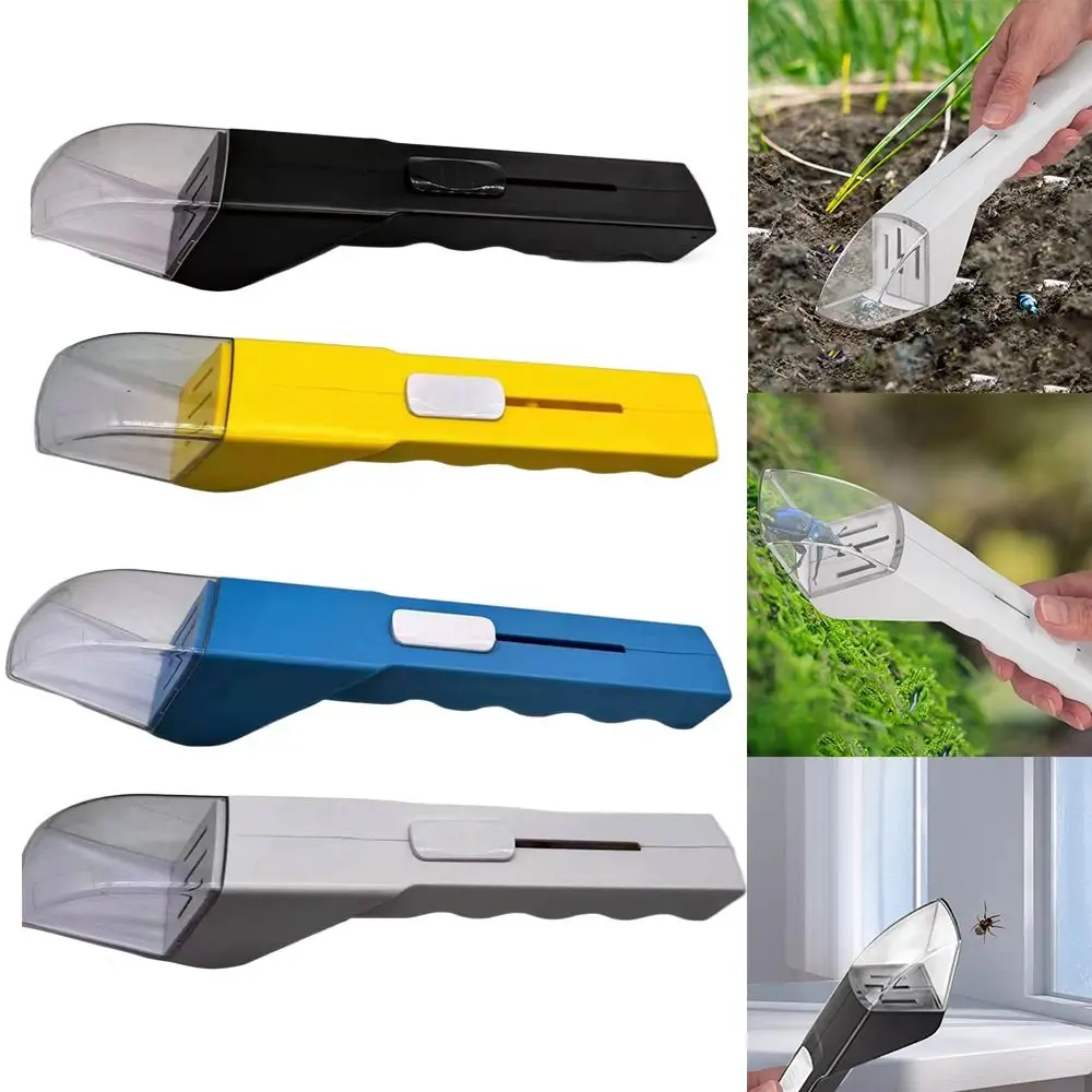 Nieuwe Vergrotende Quick Release Worm Catcher Fly Grabber Bug Nature Flying Insect Trap Contactloze Release Ongediertebestrijding voor