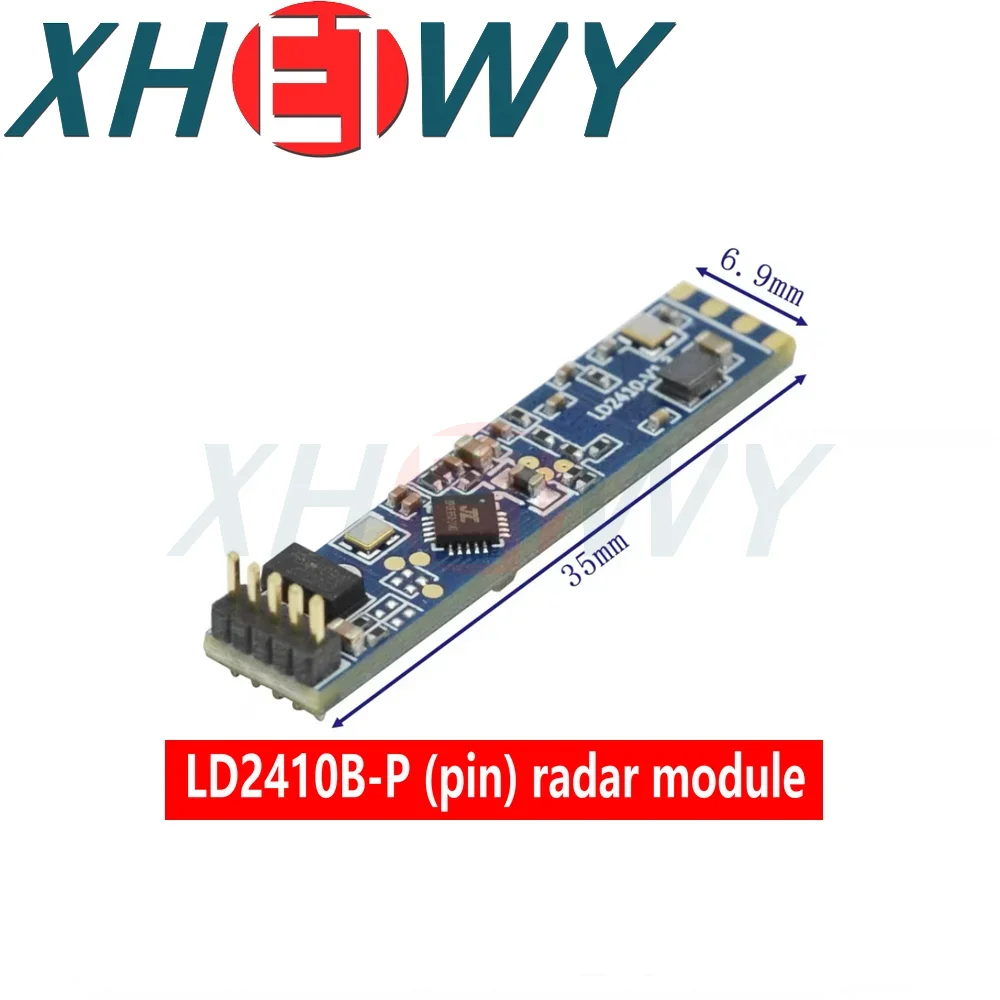 LD2410C LD2410B/LD2410B-P human presence sensor millimeter wave radar induction module heartbeat detection non-contact