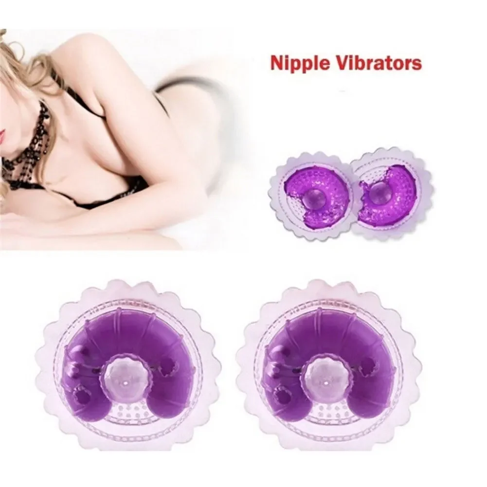 Wearable Breast Massager Toy Women Wireless Nipple Vibrator Outside Breast Enlargement Stimulation Masturbator Chest Toy