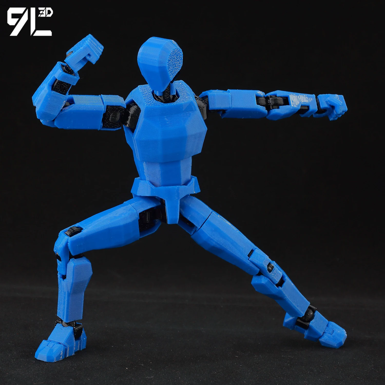 9L3D imprimé Lucky13 T13 jeux pour étudiants Robot bureau spectacle avec bricolage assemblage amusant cadeau d'anniversaire corps complet mobile adultes affichage