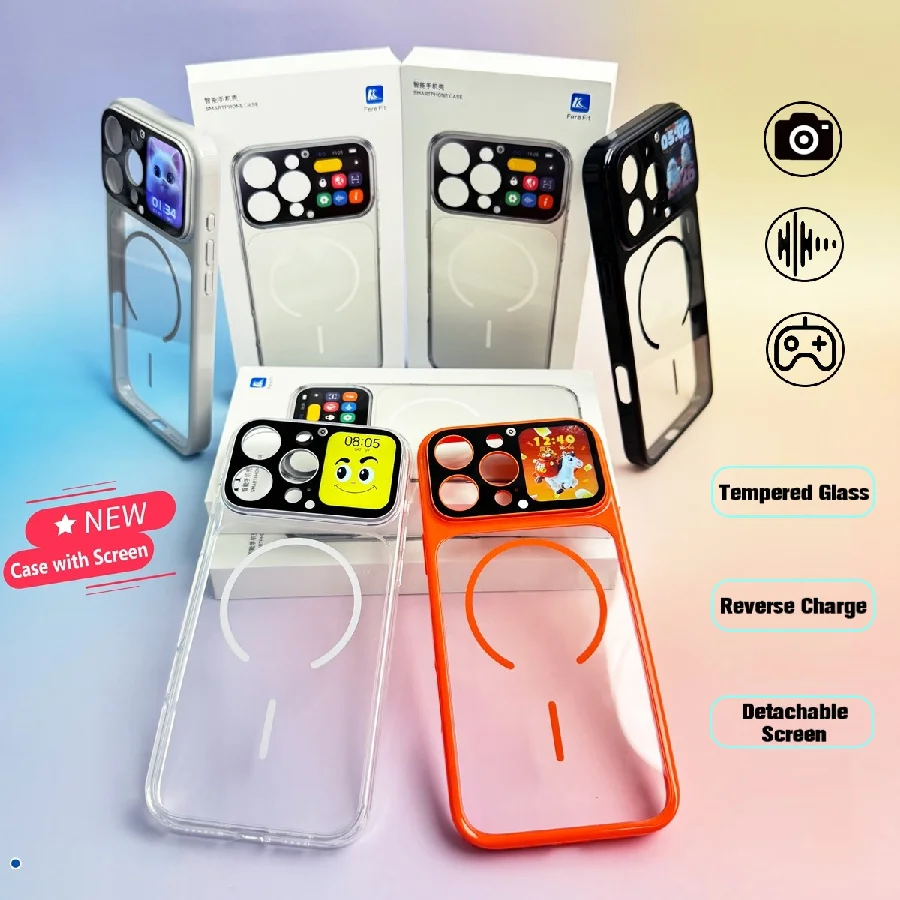 

16 Pro Max Mobile Smartphone Smart Window Case for Iphone Fashion Case Premium For Apple 16 Pro Max with Touch Window Screen