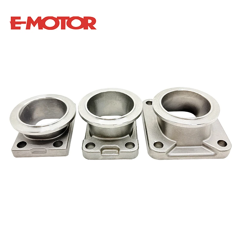 4 Bolt Square Flange to V-Band Wastegate Adapter GT28 GT30 T4