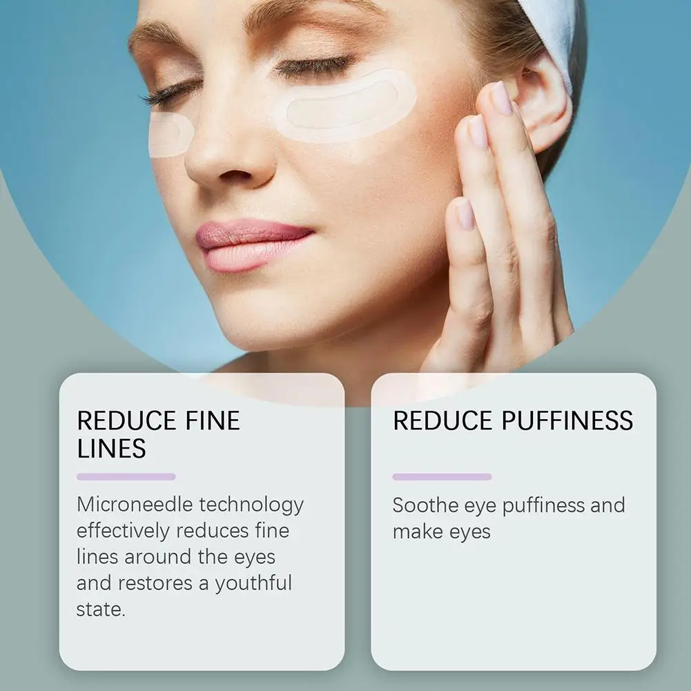Microdart حب الشباب التصحيح للوجه إبرة صغيرة تحت لصقة عين للتجاعيد الخطوط الدقيقة ميكرونيدل الجبين التصحيح السلس العناية بالبشرة #5