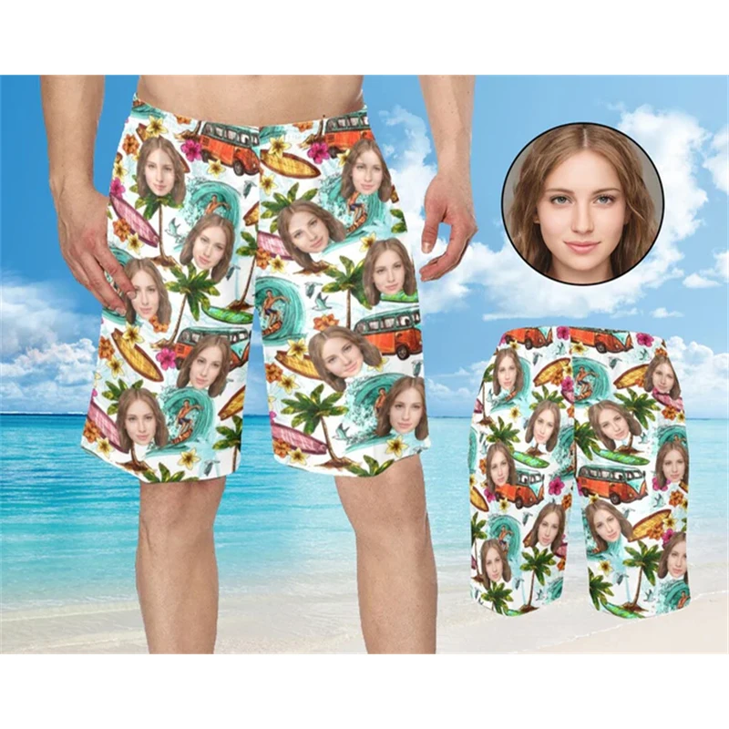 

Забавные пляжные шорты на заказ для мужчин и женщин, уличная одежда в стиле хип-хоп с юмором и 3d принтом на заказ, летние шорты для доски 2025