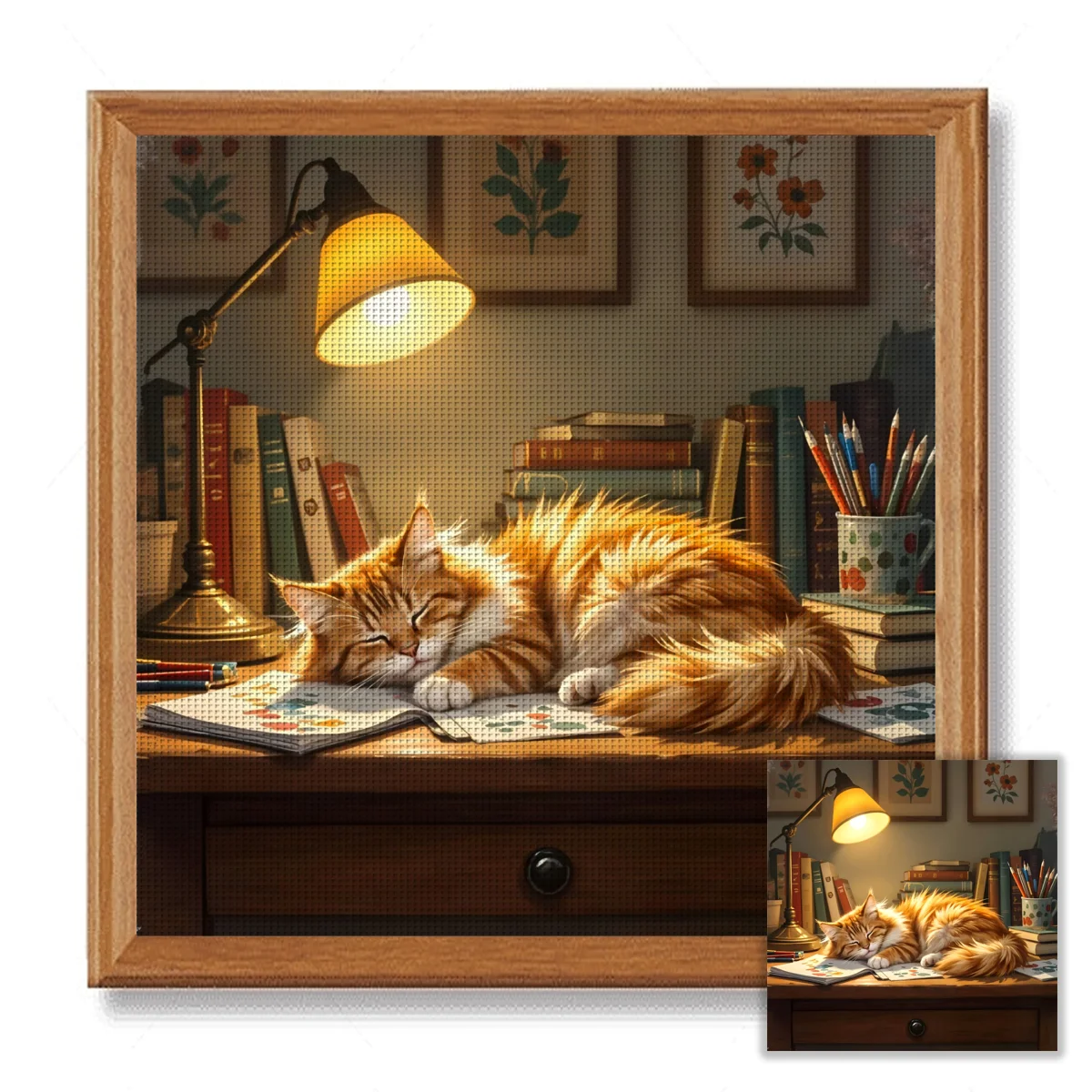 1 set of 40x40cm-15.7x15.7 inc - đánh giá và giá Embroidery Lovers