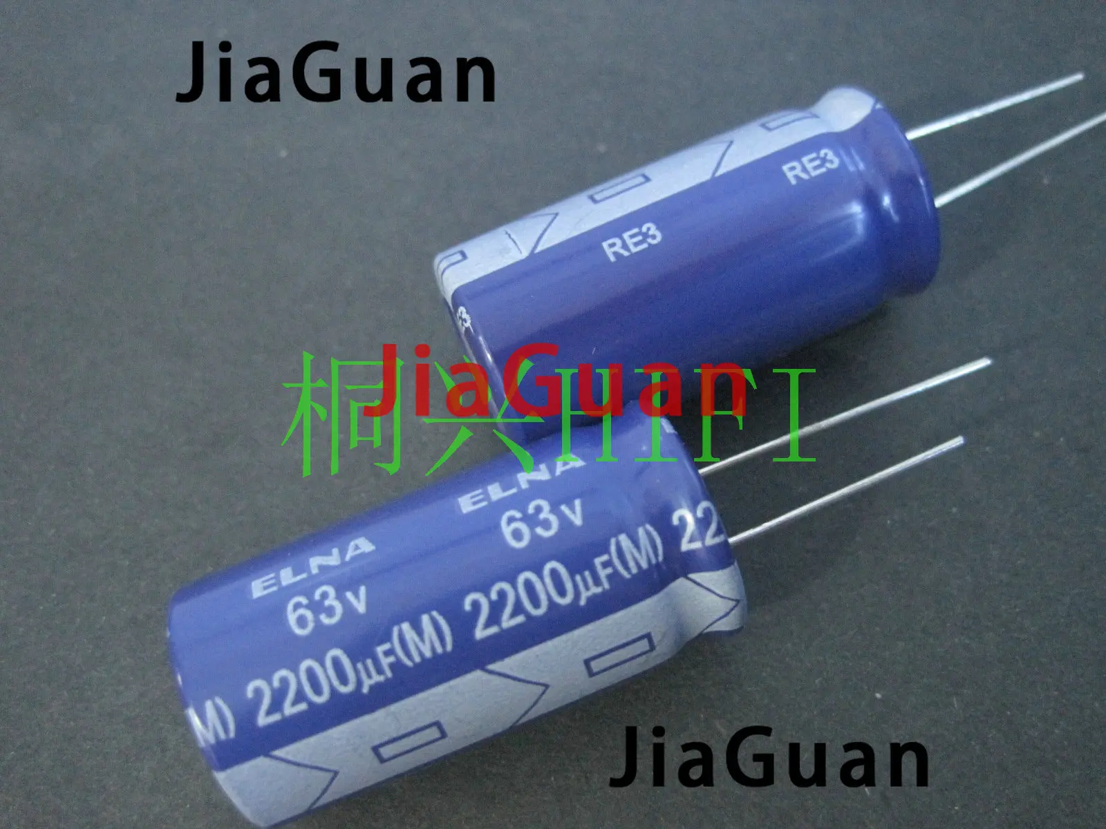 10pcs NEW ELNA RE3 63V2200UF 18X35MM audio electrolytic capacitor 2200uF/63V blue robe 2200UF 63V re3 2200uf 63v