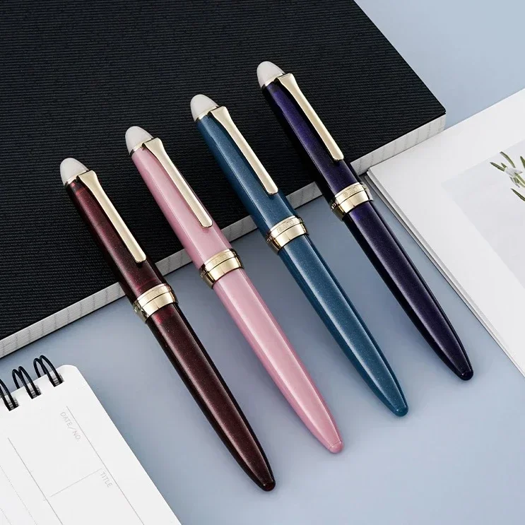 Hot Japan OriginalSailor SHIKIOR Iraurita Fine Nib Fountain Pen Moon Night Stars Writing Pen 11-0500 Office Smooth Statioery Gif