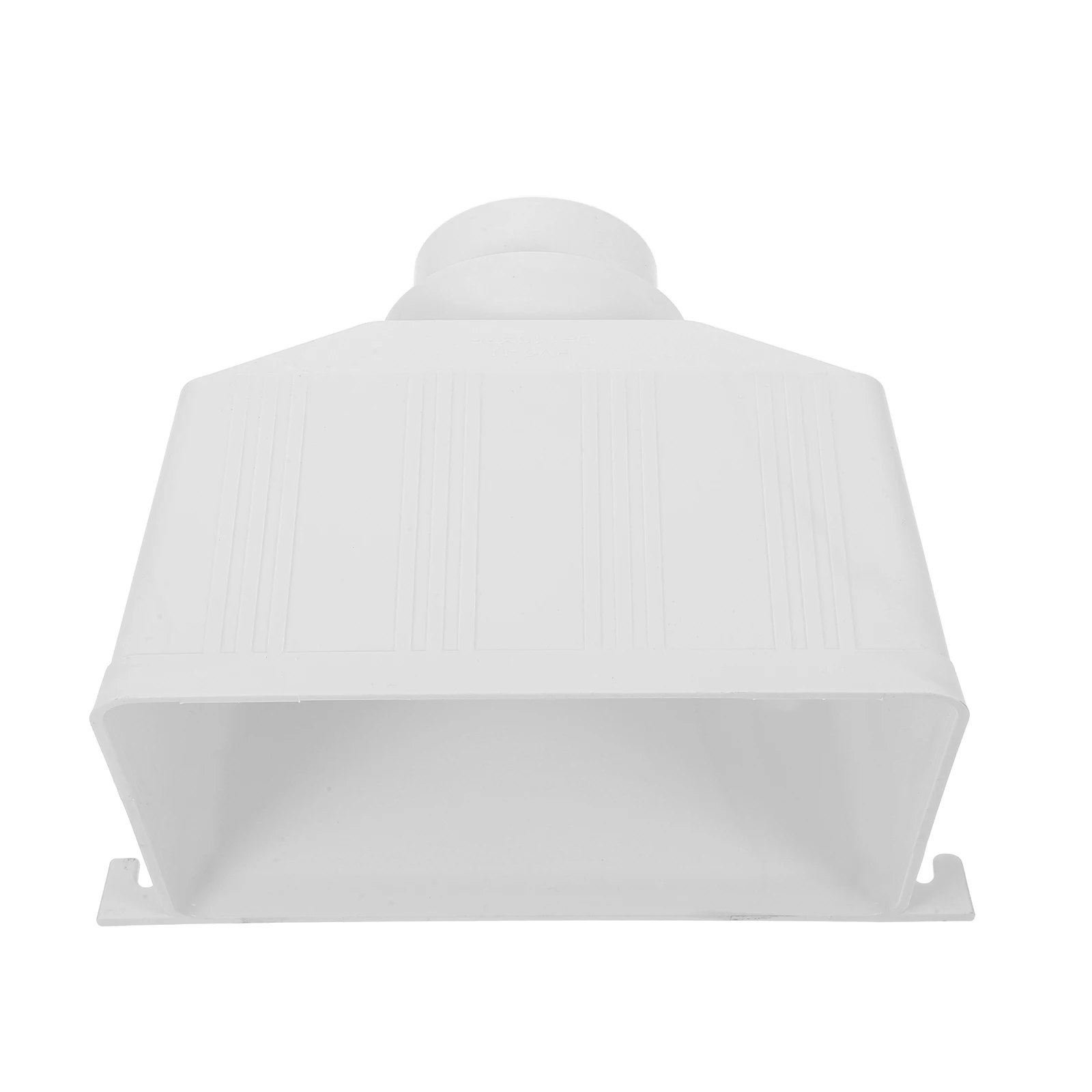 

PVC Drain 110x75mm Downspout Outlet Gutter Parts Downspout Drainage Connector Rainwater Diverter Outdoor Connector Drainage