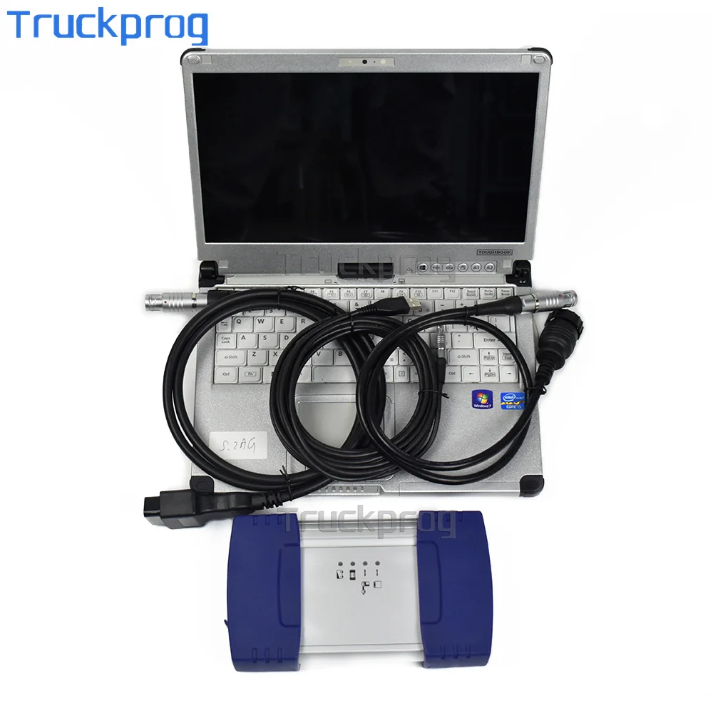 CF52 laptop with Davie 5.6.1 for DAF Truck Diagnostic Tool DAF VCI-560 MUX Diagnostic Scanner