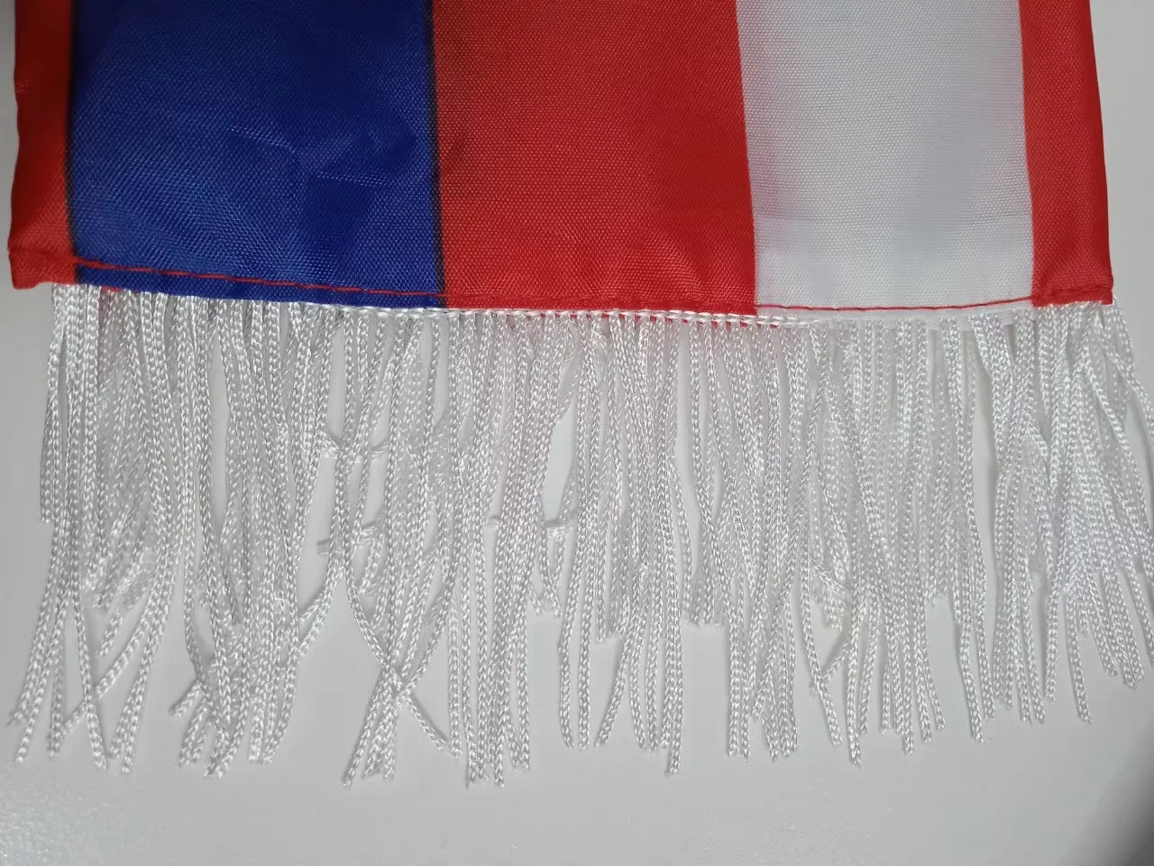 Country Double Side Printing 100% Polyester Football Soccer Fans National flag Chile Scarf