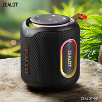 ZEALOT-M1 Speaker Portable Bluetooth Speaker with Enhanced Bass, Bluetooth 5.4, 10H Playtime, for Camping Hiking