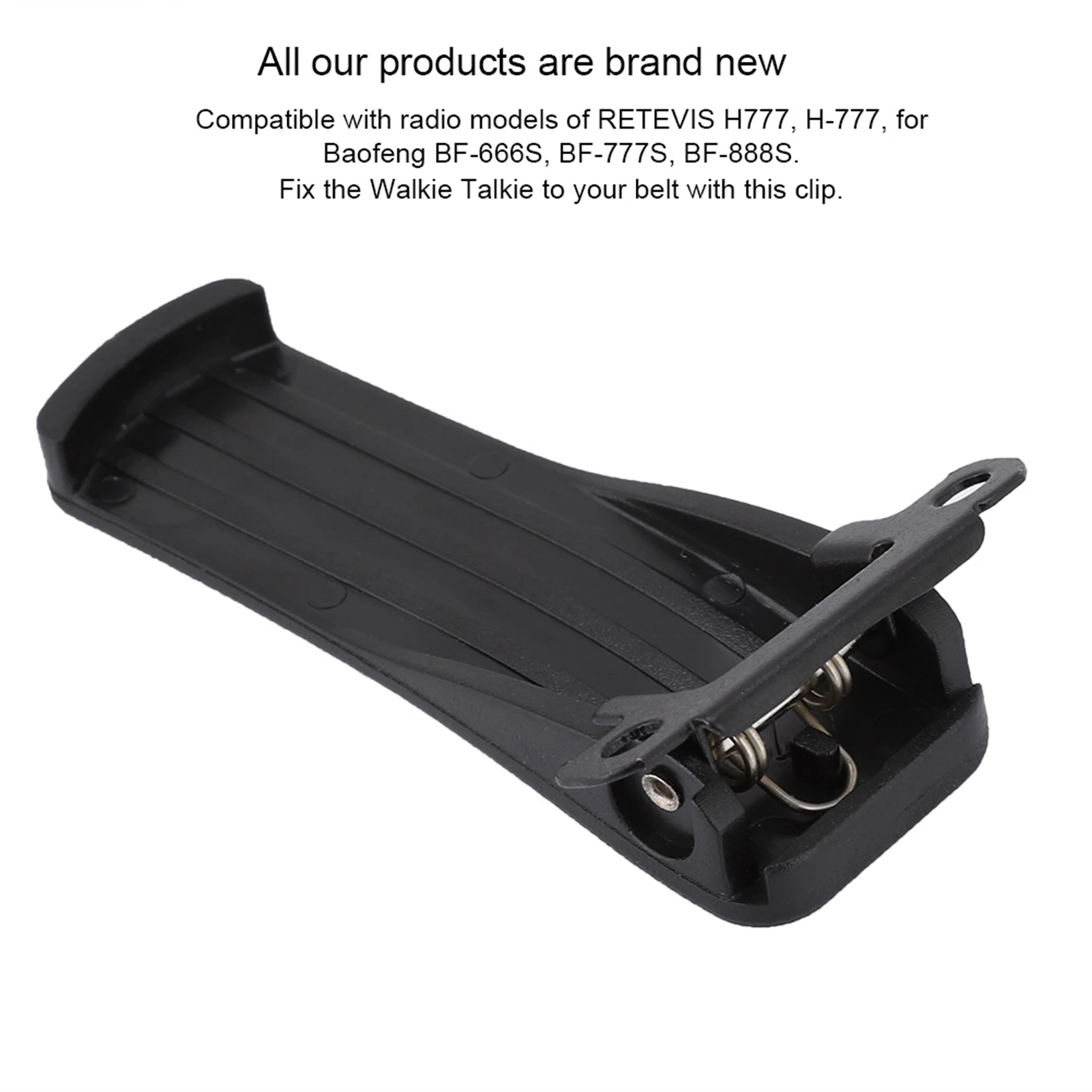 

10 шт., оригинальный Зажим для ремня H777 для рации Baofeng