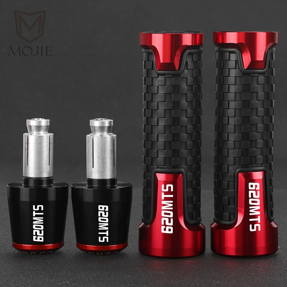 

For DUCATI 620MTS 620 MTS 620MONSTER 2003-2006 Motorcycle Universal Handle Grip 7/8 "22 24MM Handlebar Grip Handle Bar Ends Cap
