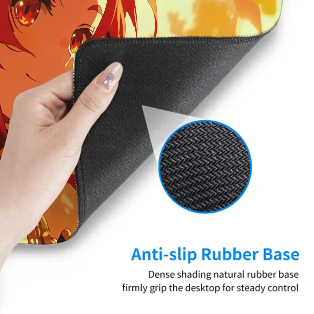 Mushoku Tensei Mouse Pad Keyboard Desk Mats, Kawai Rubber, Non-Slip Desk Mat, XXL90x40cm mouse pad