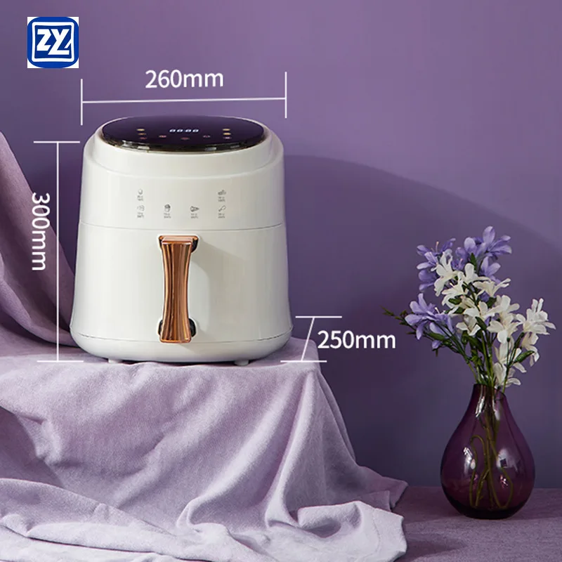 8L Large Intelligent Air Fryer Digital