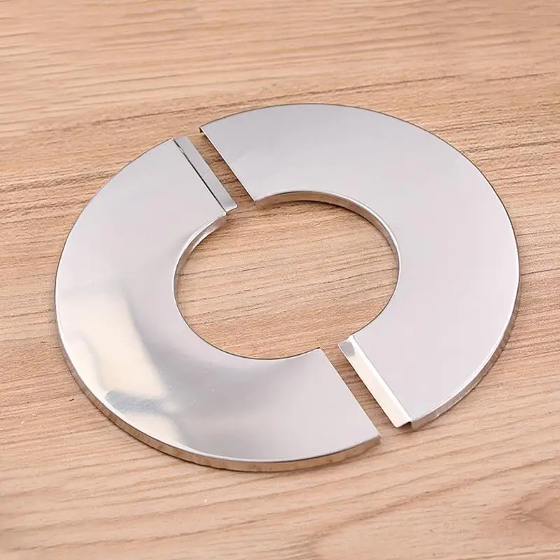 Q81C Mur Split Flange Round Escusheon Plaque Robinet DÉCORATIV