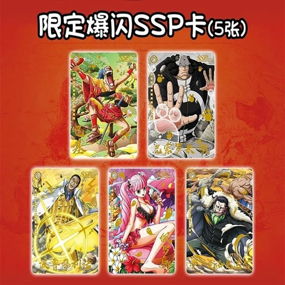 Booster de cartes originales One Piece, petit dinosaure, Sanji Hancock Nami, carte flash, anime populaire, sang chaud, jouets pour la famille, cadeaux