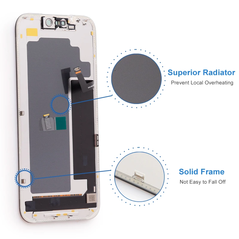 New Tested For IPhone 17 Pro Max Display Touch Screen Digitizer Replacement For 17 Pro Max LCD Screen With True Tone Face ID