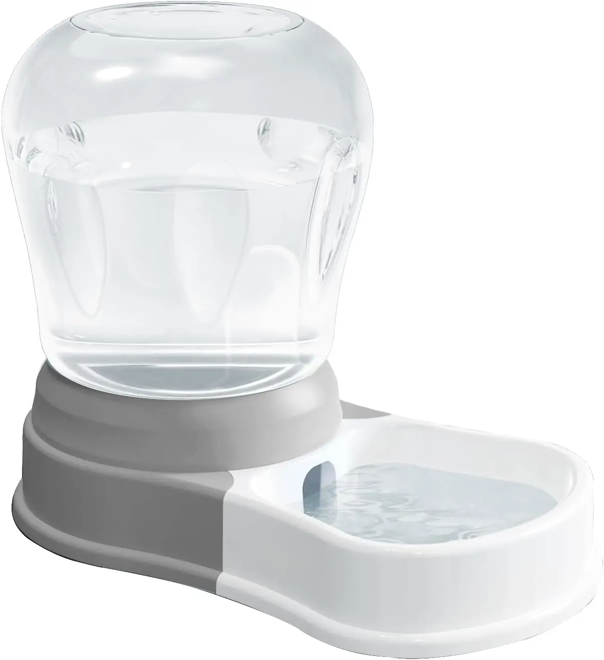 

Автоматический диспенсер для воды для собак на 1 галлон, кормушка для воды большой емкости для кошек и собак, без BPA, серый 1 галлон