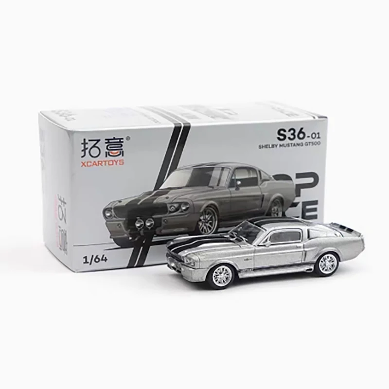 

Литой под давлением масштаб 1:64 Shelby Mustang GT500, имитация модели автомобиля из сплава, готовый продукт, мелкий масштаб, металлический автомобиль, игрушки для хобби