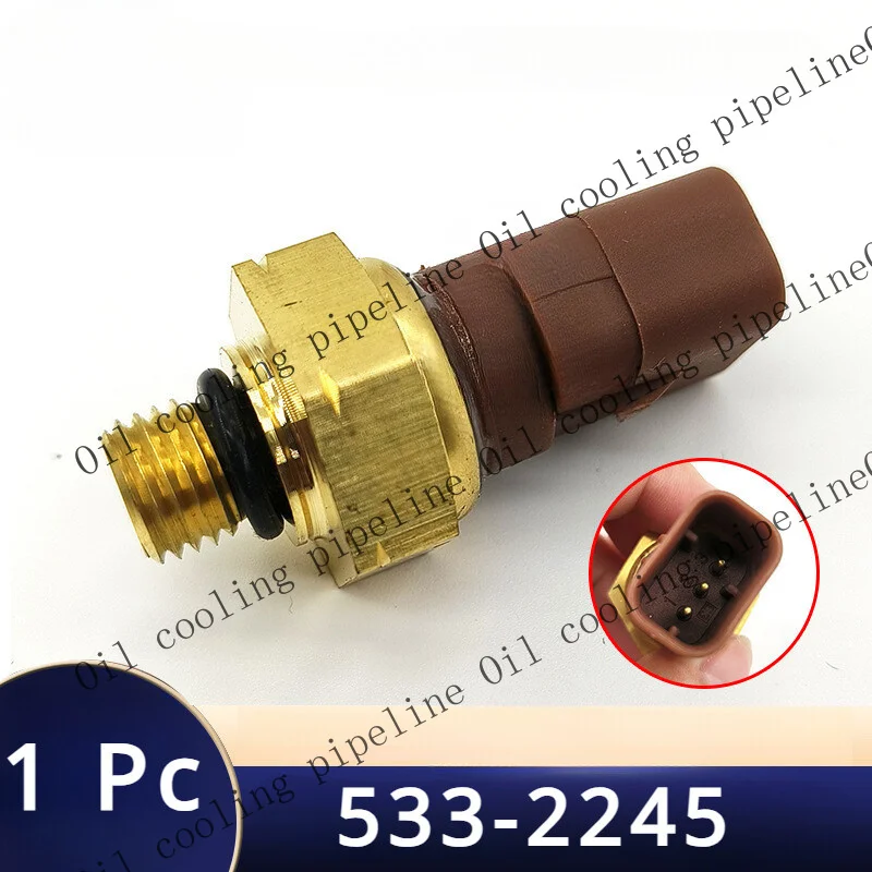 A+ Fuel Pressure Sensor Fit For Excaor Caterpillar E320D2 E320GC C7.1 533-2245*