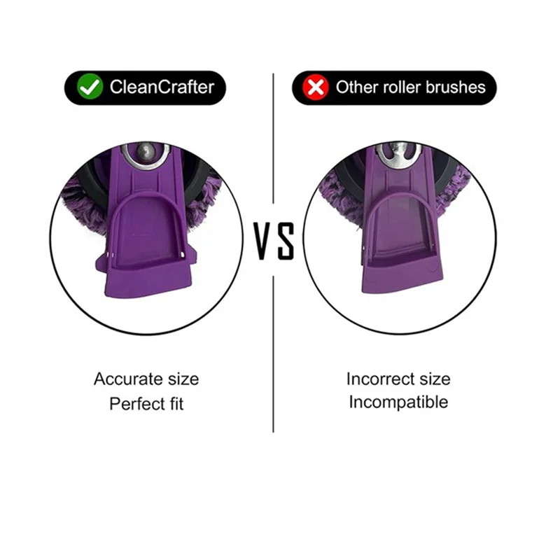 AB43-لسمك القرش SD200/SD201/SD201C/SD201Q/SD205 أجزاء المكنسة الفرشاة الرئيسية مع فرشاة التنظيف