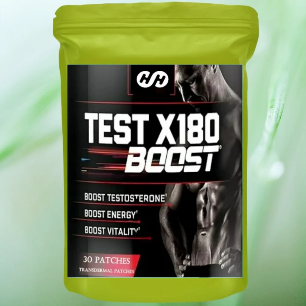 30 Patches Testo Booster for Fast Muscle Building Extreme 9-in-1 Testosterone Anabolic Transdermal Patches