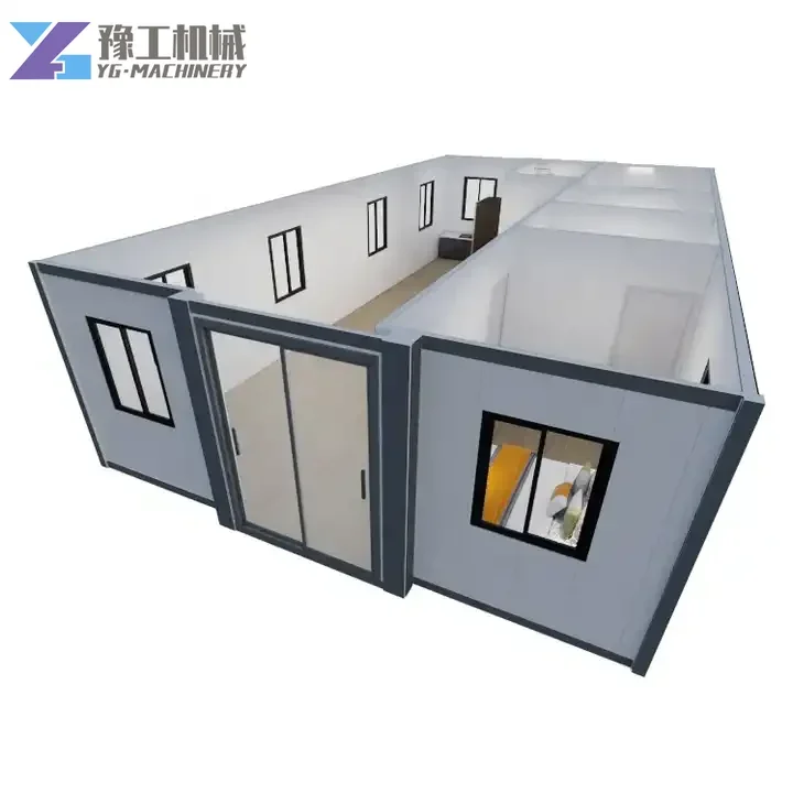 YG Folding House Expandable Modular Home 20ft 30ft 40ft Prefab House Australia Expandable Container House Home Office