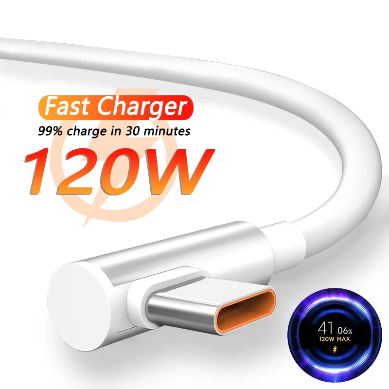 Szybka ładowarka 120W do Xiaomi 14 13 12 11 Pro Ultra Lite, kabel USB A do Type C do szybkiego ładowania telefonu, akcesoria do Note 12
