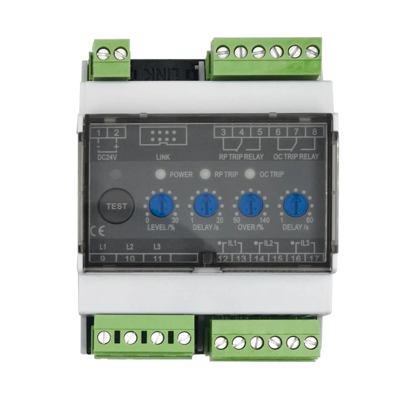 HPD300  generator motor reverse power protection relay multi-function protection device marine module