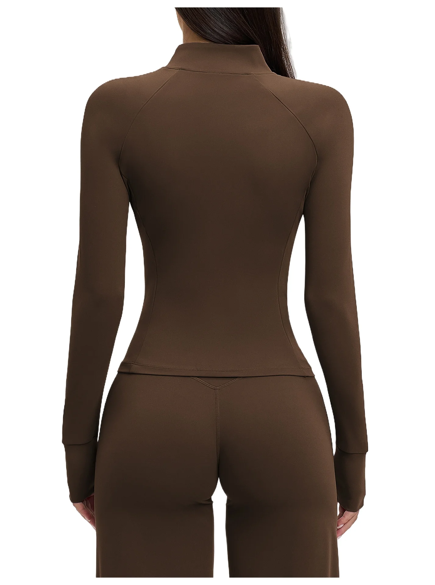 Custom LOGO Women's Yoga Jacket Long Sleeve Zipper Pocket Skinny Outdoor Sports Running Cycling Fitness Clothing Top