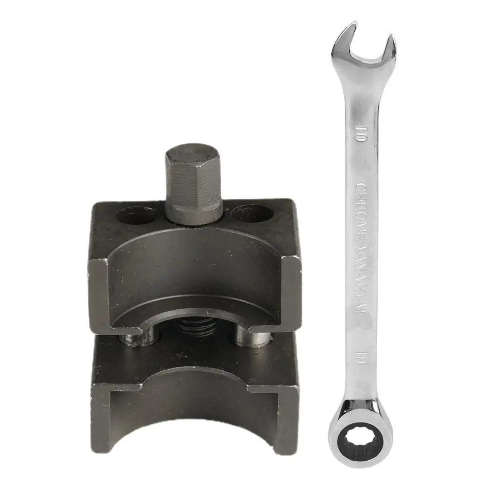 سيارة تعليق تبختر الفاصل مزدوجة نهاية الصلب محور تبختر التوجيه تعليق مفرشة مفرشة أداة المفصل M0B0 #4