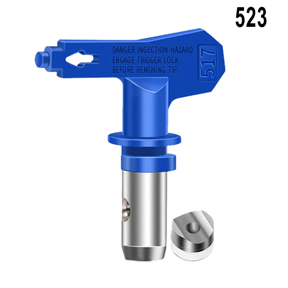 

Airless Spray Tip Blue Paint Nozzle Replacement Tungsten Steel 211/313/315/415/417/515/517/523/623 Gun Paint Sprayer Tool