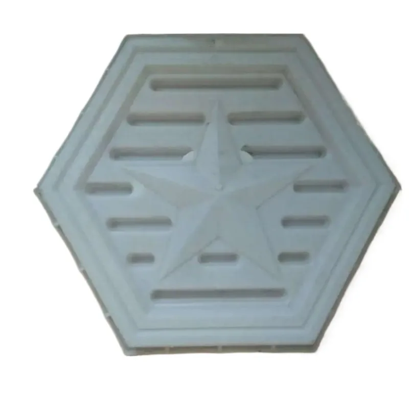 five-pointed star model attached to the wall circular courtyard ancient abrasive tool Fu character template