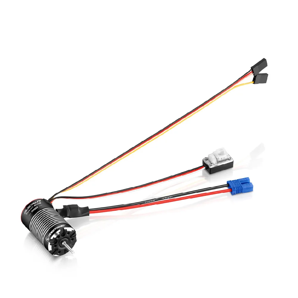 HOBBYWING QuicRun Fusion Mini16 3000KV محرك مقاوم للماء بدون فرش + ESC نظام طاقة المحرك المتكامل للسيارات الزاحفة RC